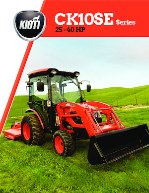 Tracteurs municipaux Kioti CK3510SE 