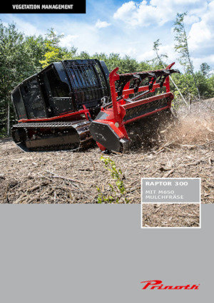 Tracteurs municipaux Prinoth Raptor 300