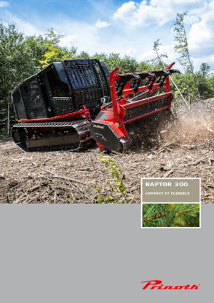 Tracteurs municipaux Prinoth Raptor 300