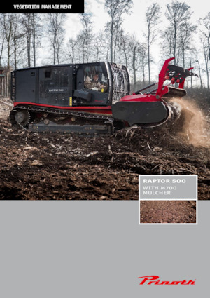 Tracteurs municipaux Prinoth Raptor 500