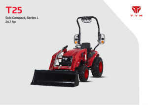 Tracteurs municipaux TYM T25