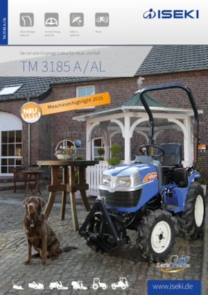 Tracteurs municipaux Iseki TM 3185 AL