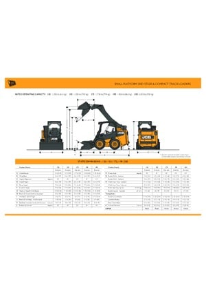 Chargeurs compacts JCB 150T