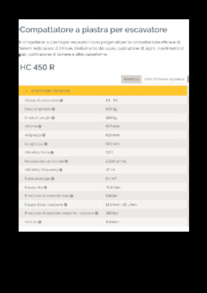 Plaques vibrantes montables Epiroc HC 450 R 