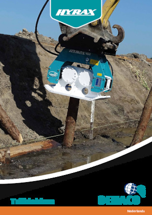 Plaques vibrantes montables Dehaco HYRAX 125