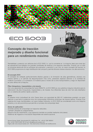 Retourneurs de compost Neuson-Ecotec ECO 5003