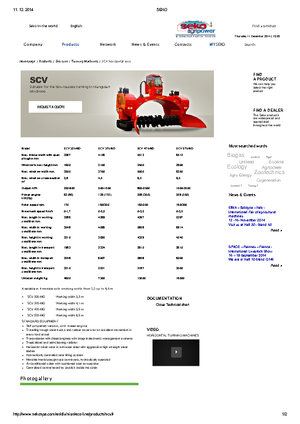 Retourneurs de compost Seko SCV 470 MD
