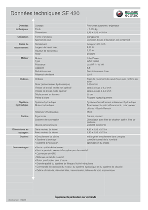 Retourneurs de compost Neuson-Ecotec SF 420