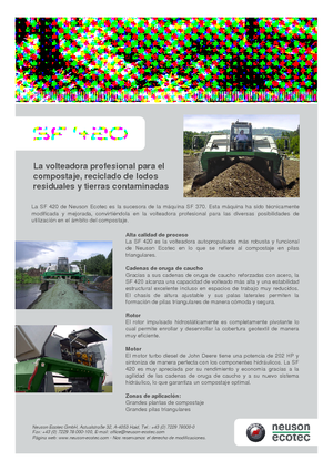 Retourneurs de compost Neuson-Ecotec SF 420
