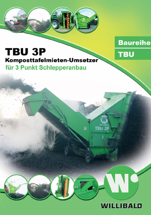Retourneurs de compost Willibald TBU 3 P