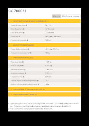 Pinces brise béton Epiroc CC 7000 U