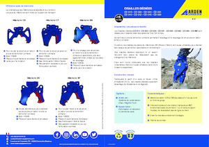 Pinces brise béton Arden CD022