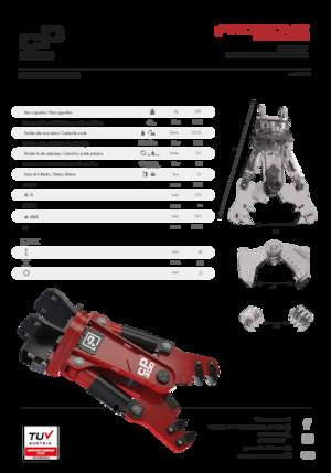 Pinces brise béton Promove CP 300
