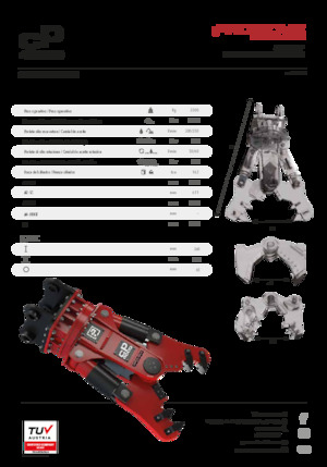 Pinces brise béton Promove CP 4000