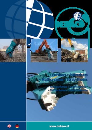 Pinces brise béton Dehaco CR 80R