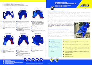 Pinces brise béton Arden CU015