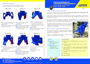 Pinces brise béton Arden CU015