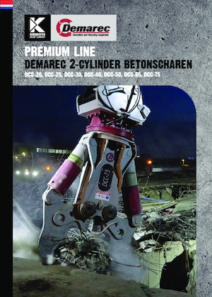Pinces brise béton Demarec DCC-40