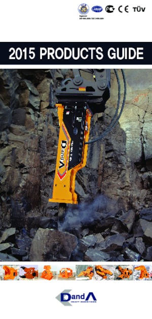 Pinces brise béton D & A FR 1000R