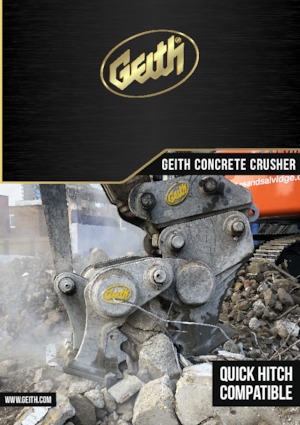 Pinces brise béton Geith GT100QR