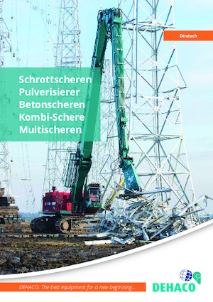 Pinces brise béton Dehaco CR 120R