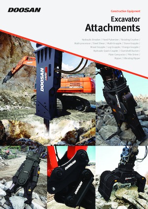 Pinces brise béton Doosan RC25