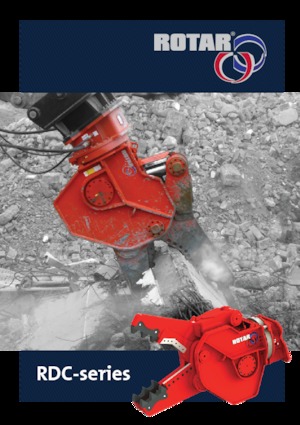 Pinces brise béton Rotar RDC 25 S