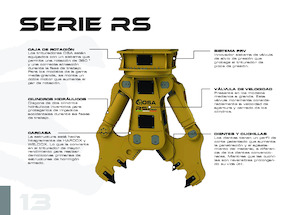 Pinces brise béton OSA Demolition Equipment RS 6000 