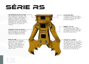 Pinces brise béton OSA Demolition Equipment RS 6000 