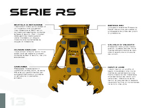 Pinces brise béton OSA Demolition Equipment RS 6000 