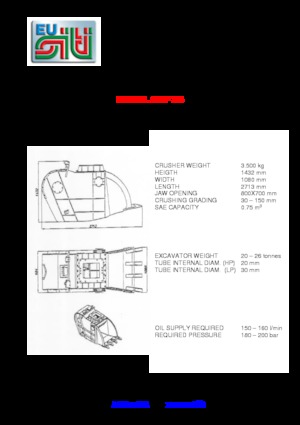 Pinces brise béton Eusiti SGF 35