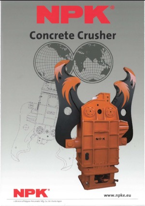 Pinces brise béton NPK X-4A