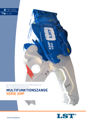 Pinces brise béton LST XMP 320