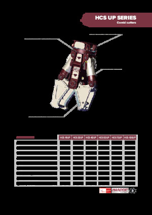 Broyeurs de béton Hydra Ram HCS-32UP