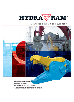 Broyeurs de béton Hydra Ram HCS 2000 SV