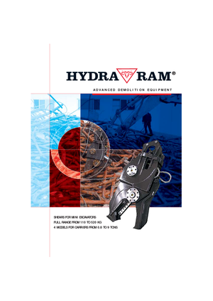 Broyeurs de béton Hydra Ram HMSH 10