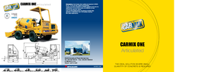Bétonnières portée sur camion Carmix One 