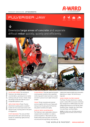 Broyeurs de béton A-Ward AP400