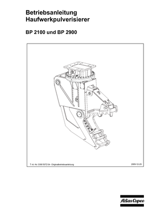 Broyeurs de béton Atlas Copco BP 2900
