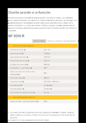 Broyeurs de béton Epiroc BP 3050 R