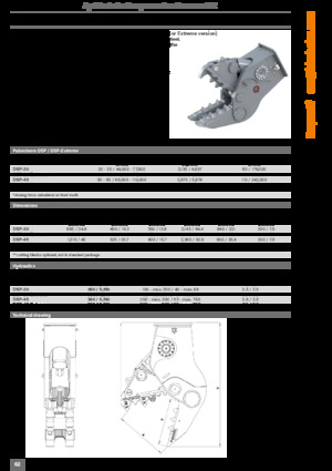 Broyeurs de béton Kinshofer DSP-45