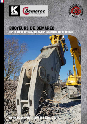 Broyeurs de béton Demarec DSP-30