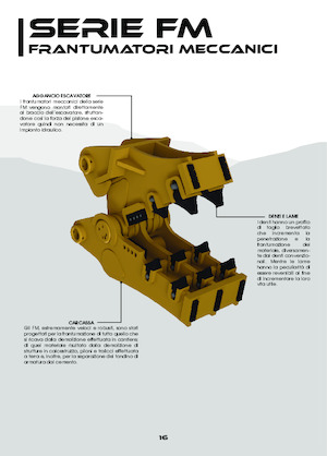 Broyeurs de béton OSA Demolition Equipment FM 40