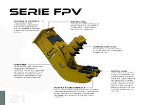 Broyeurs de béton OSA Demolition Equipment FPV 60 
