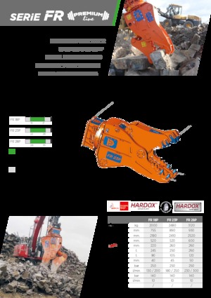 Broyeurs de béton TREVI BENNE FR 18P