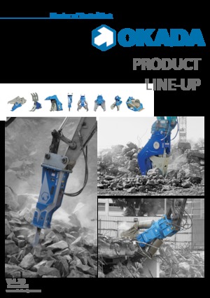 Broyeurs de béton Okada OSC-200PAV 