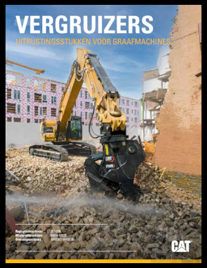 Broyeurs de béton Caterpillar P345