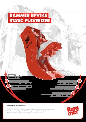 Broyeurs de béton Rammer RPV14S