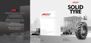 Pneu machines de chantier Apexway APEX L1H SSL 14.00-24 Specs Chart