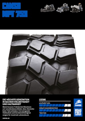 Pneu machines de chantier Camso MPT 753 400/70-24 IND